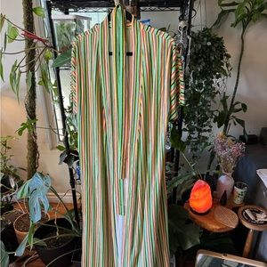 Vintage 70s Dutchess Brand Terry Cloth Robe w/ Original Sash